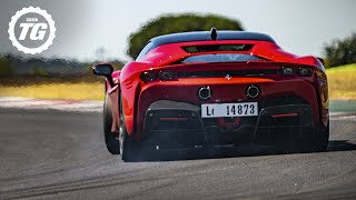 Chris Harris DRIFTS the 986bhp Ferrari SF90  Top Gear Series 29 [upl. by Marti]