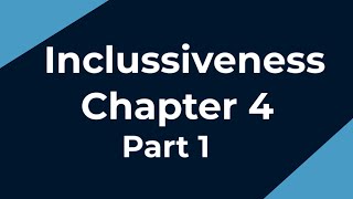 Inclusiveness Chapte 4 part 1 For Freshman Students [upl. by Ardnak]