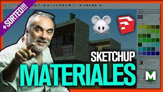 📕📗📘📙 Poner MATERIALES en sketchup 2020🐭 [upl. by Mirabella]