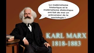 Karl Marx précurseur de la sociologie [upl. by Leval]