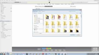 How to transfer pictures from your PC to your iDevice Iphone iPad iPod Touch [upl. by Sandry]