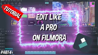 How To Edit Like A Pro On Filmora 9X Tutorial  Part 1 [upl. by Nnylatsyrc]