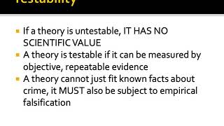 Introduction to Criminological Theory What is a Theory [upl. by Anirhtak994]