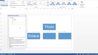 Crear mapa conceptual en Word utilizando SmartArt [upl. by Aivato]