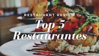 Top 5 Restaurantes CDMX [upl. by Brubaker778]