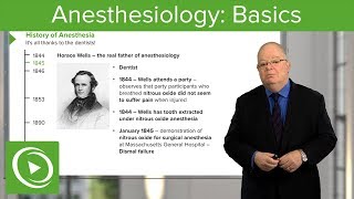 Anesthesiology Basics – Anesthesiology  Lecturio [upl. by Dermott]