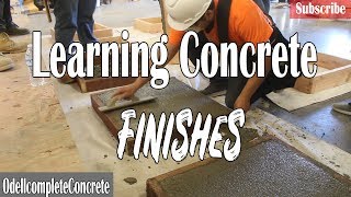 Beginners Learn How to Finish Concrete Decorative Concrete DIY [upl. by Strep]