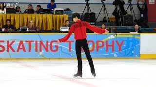 4K60p 박성훈 Sunghoon PARK KOR SP  2018 ISU CS Asian Trophy DAY4  Senior Men SP07 [upl. by Manard620]