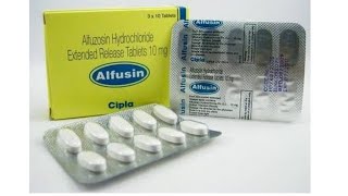 Alfuzosin hydrochloride extended release tablets 10mg [upl. by Odelet]