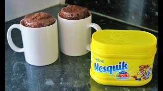 Recette 145  Nesquik Mug Cake [upl. by Ramsey]