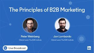 The Principles of B2B Marketing [upl. by Arrek]