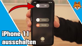 iPhone 11 ausschalten und neustarten 📲 [upl. by Lattonia]