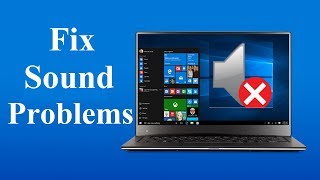 Fix Windows 10 Sound Problems  Howtosolveit [upl. by Michell]