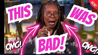 Was Whoopi Goldberg INTOXICATED on The View Today [upl. by Idona]