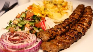 How To Make Skewer amp Cook Adana Kebab [upl. by Oryaj]