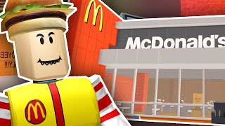 BUILDING MY OWN MCDONALDS  Roblox [upl. by Knepper706]