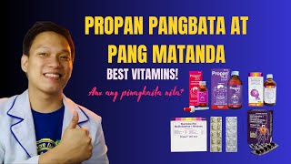 PROPAN PANG BATA AT MATANDA MAGANDANG VITAMINS [upl. by Estrin]