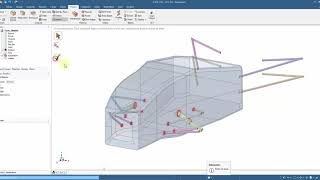 Geometry Preparation of FSAE Composite amp Monocoque Chassis in ANSYS SpaceClaim  Part 1 [upl. by Hallsy]