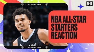 NBA AllStar Starters Reaction  NBA Daily 🏀 [upl. by Rengia104]