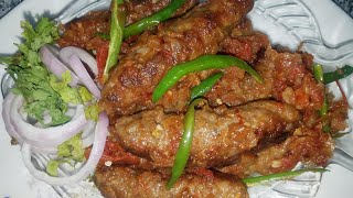 Seekh Kabab Karahi ChickenBeef CookUrduTehzeb [upl. by Ruenhcs416]