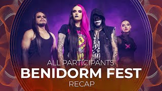 Benidorm Fest 2023 Spain  All Participants  RECAP [upl. by Ymrots]