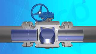 Trunnion Ball Valve [upl. by Yddur]