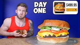 I Ate The Biggest Foods on the Internet for 10 Days [upl. by Marcy]