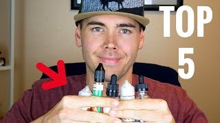 TOP 5 FAVORITE NICOTINE SALT ELIQUIDS [upl. by Ciccia607]