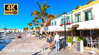 Gran Canaria Puerto de Mogán quotLittle Venicequot 2021 🌺⛵️ Harbour amp Streets [upl. by Autumn392]