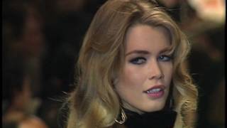 Claudia Schiffer on the Valentino 1996 Runway [upl. by Sihon]