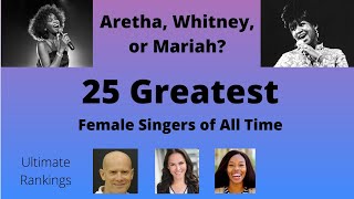 25 Greatest Female Singers of All Time [upl. by Richelle]