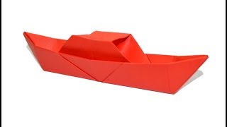 Сomo hacer un barco de papel origami [upl. by Femmine]