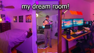 Building My DREAM Room MAKEOVER  TRANSFORMATION [upl. by Ahsrop]