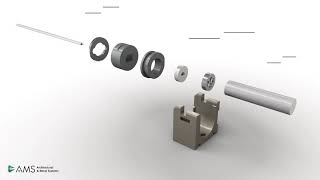 Aluminium Extrusion Process Animation  AMS [upl. by Ahsekad]