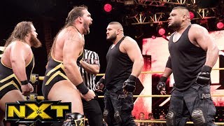 NXT Tag Team Champions The Authors of Pain vs Heavy Machinery WWE NXT July 12 2017 [upl. by Ferdie699]