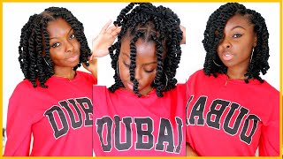 Super QUICK amp EASY Shoulder Length PASSION TWIST [upl. by Ahsiral]