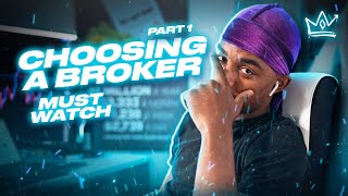 WATCH BEFORE CHOOSING A FOREX BROKER [upl. by Esorbma]