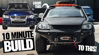 Building our 352bhp V10 TDI BLE Touareg in 10 Minutes [upl. by Faso]