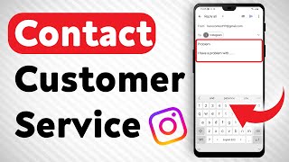 How To Contact Instagrams Customer Service  Full Guide [upl. by Sedgewake]