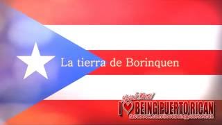 Himno Nacional De Puerto Rico  La Borinquena [upl. by Darmit]