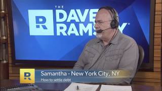 How To Settle Debt  The Dave Ramsey Show [upl. by Chow844]