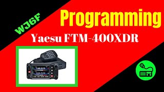 Yaesu FTM400XDR Programming Tutorial For You [upl. by Patrich]