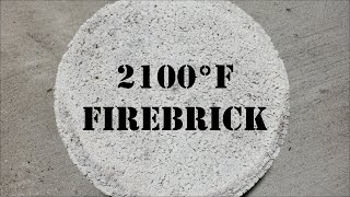 DIY Firebrick tested to 2100 °F [upl. by Macmullin]