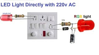 LED directly with 220v AC [upl. by Lerraf]