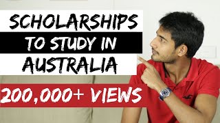 HOW TO GET A SCHOLARSHIP IN AUSTRALIA  INTERNATIONAL STUDENTS [upl. by Mullac483]