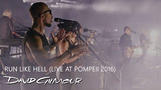 David Gilmour  Run Like Hell Live At Pompeii [upl. by Leff]