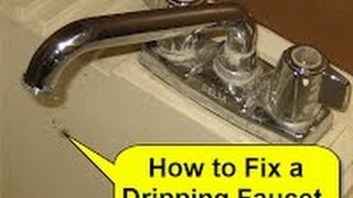 How to Fix a Dripping Faucet [upl. by Castara]