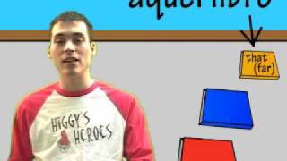 02 Spanish lesson  Demonstrative adjectives part 1 this amp that [upl. by Aihtibat]