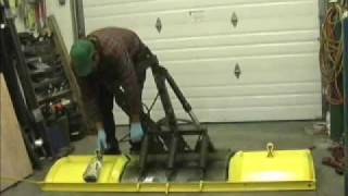 Flushing Meyer Snow Plow Power Angle Rams  Part 1 [upl. by Neneek265]