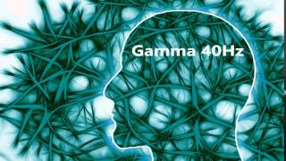 40 Hz Gamma  Pure Tone Binaural Beat  Brains Operating System [upl. by Yetak]